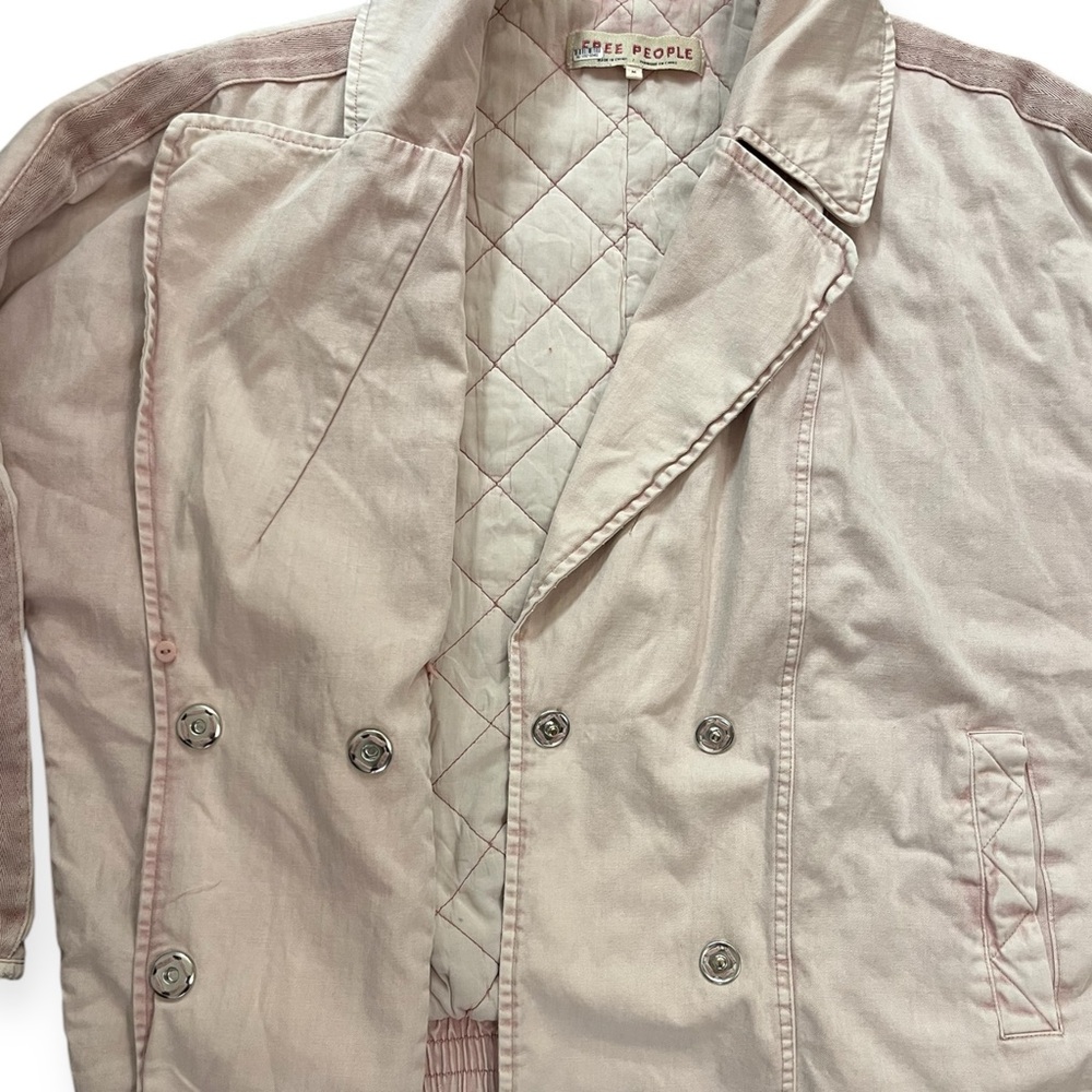 Lolo Denim Oversized Quilt Coat - Picture 4 of 15